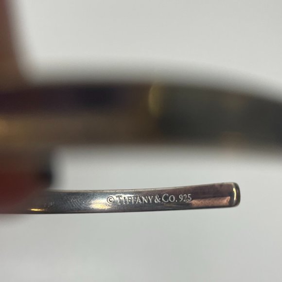 Authentic Tiffany & Co. Tiffany 1837™ Sterling Silver Narrow Cuff - Picture 3 of 7